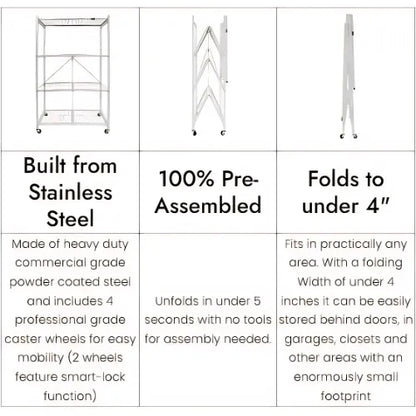Ready to Use! 360° Rotating Shelf for Clutter-Free Spaces